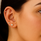 GCM - 4mm Bezel Set Gold - 6 pack